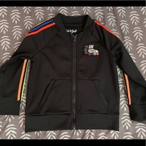 Cat & Jack black zip up sweater